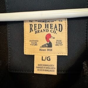 Men’s Red Head Zipup Jacket